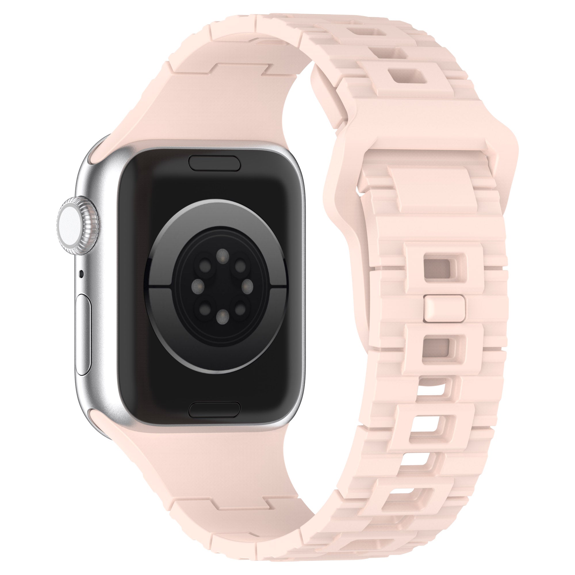 For Apple Watch Series 1 2 3 38mm 9 8 7 41mm 6 5 4 SE SE (2022) SE (2023) 40mm Solid Color Silicone Watch Strap For Apple Watch Series 1 2 3 38mm 9 8 7 41mm 6 5 4 SE SE (2022) SE (2023) 40mm Solid Color Silicone Watch Strap